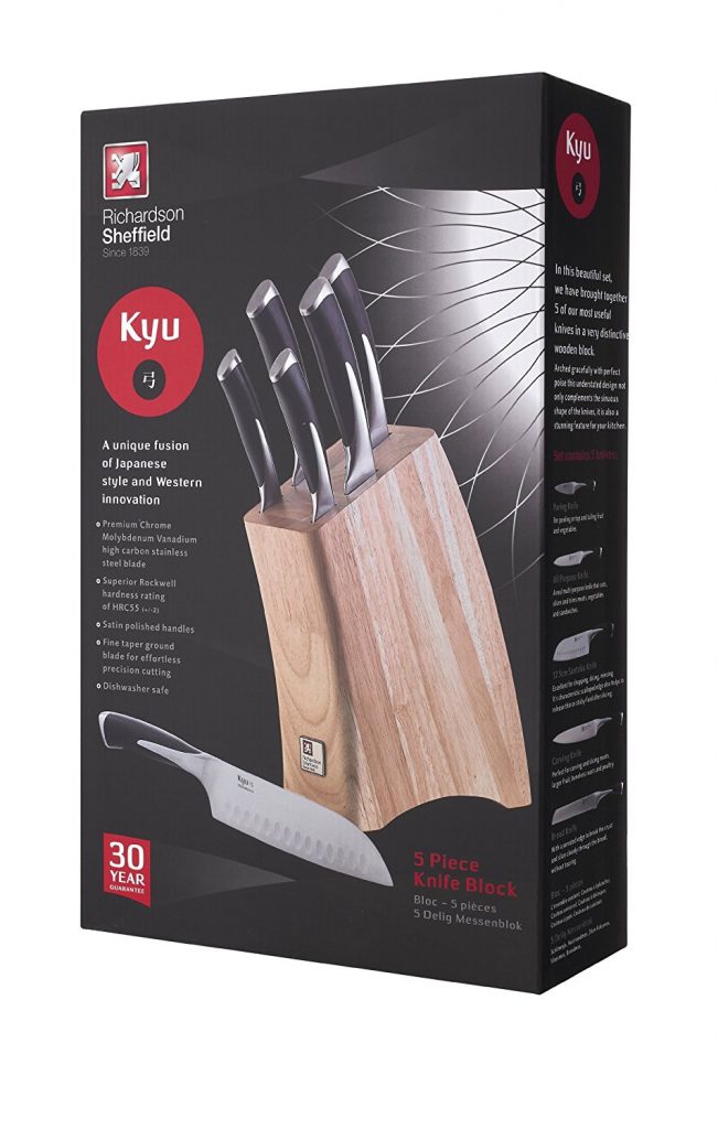 Richardson Sheffield Kyu Knife Block Set Review Kitchen Kit Out